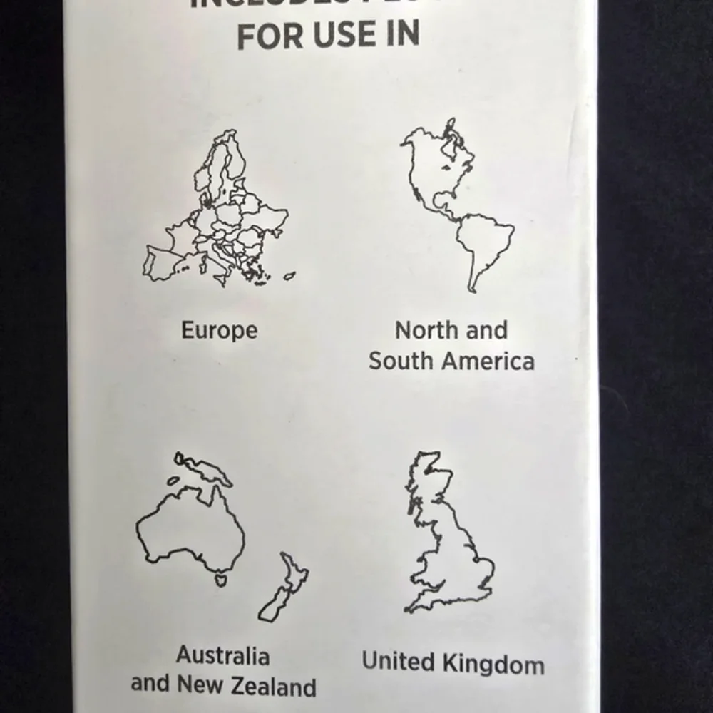 NEW! TravelSmart Adapter Plug Set - White! Ecellent For Traveling See Details!